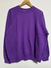 XL ビンテージ USA製 TULTEX 無地 ラグランスリーブ スウェット