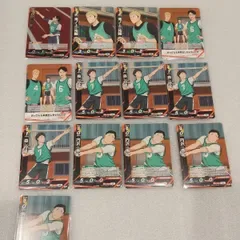 【72枚】 烏野 町内会 4枚セット ハイキュー バボカ ブレイク 4弾 才能とセンス / Haikyu!! Baboca BREAK HV-P04