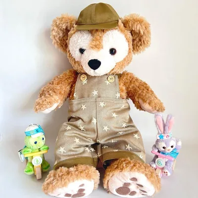 ダッフィー♡コスチューム♡ハンドメイド♡星柄サロペットとキャップ