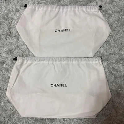 【新品未使用】CHANEL コスメノベルティ巾着ポーチ 2枚セット