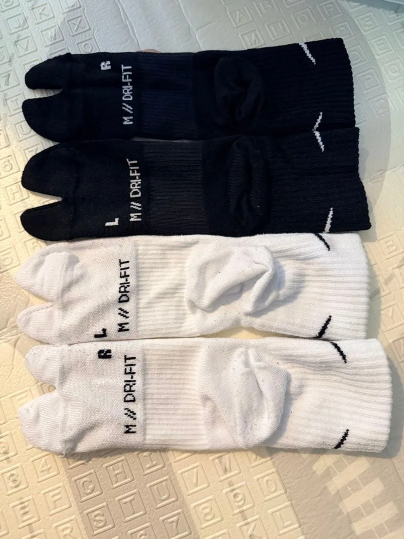 NIKE DRI-FIT 足袋ソックス 2足セット