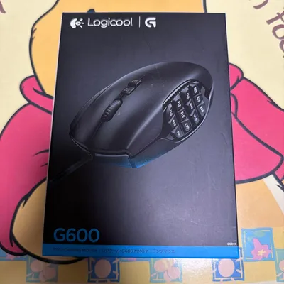 Logicool ロジクール G600 有線ゲーミングマウス 多ボタン 箱付き