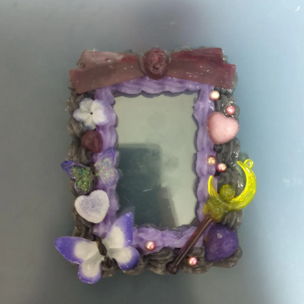 ホイップデコ トレカケース ハンドメイド パープル