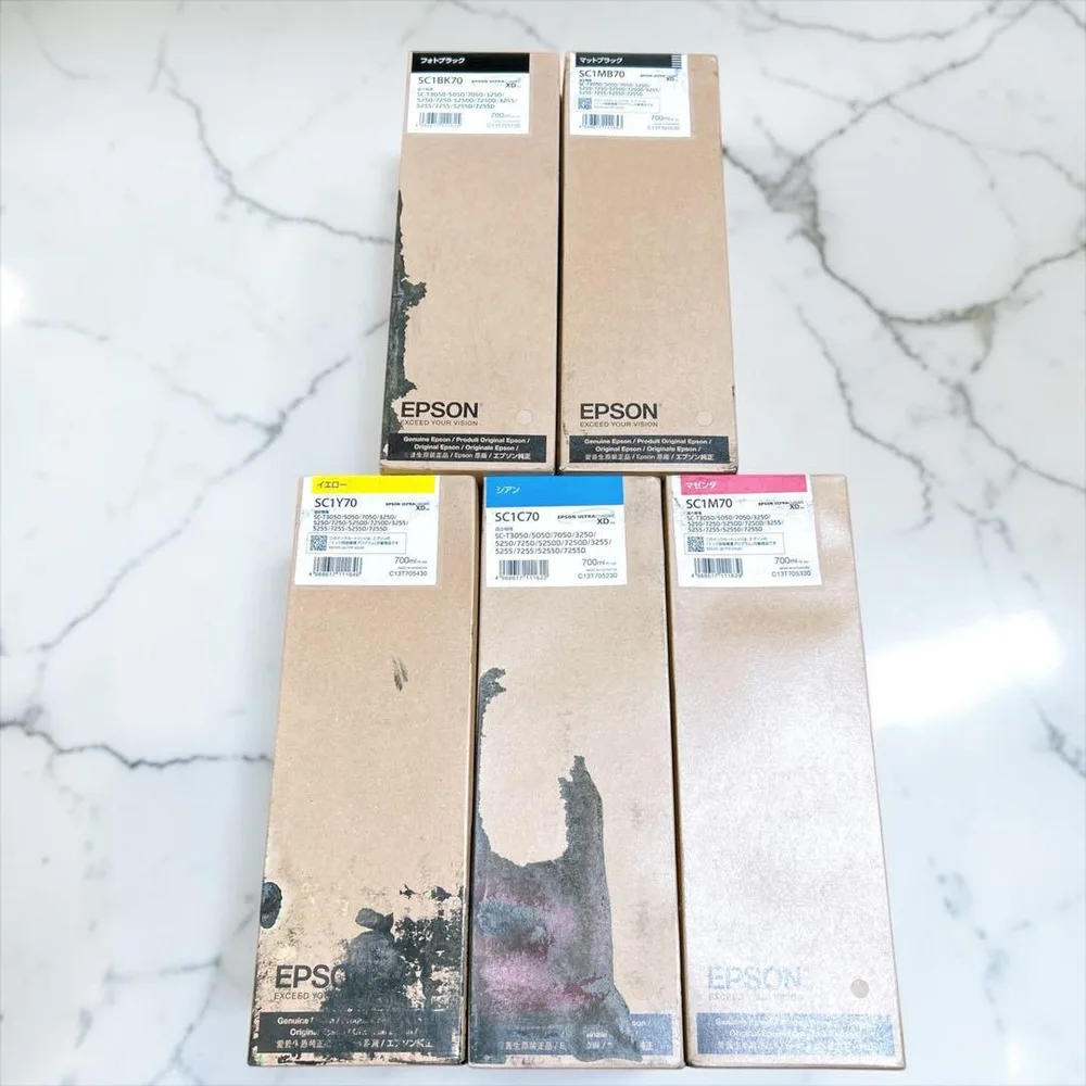 新品 エプソン 純正インク SC1 700ml 5色セット 大判プリンター