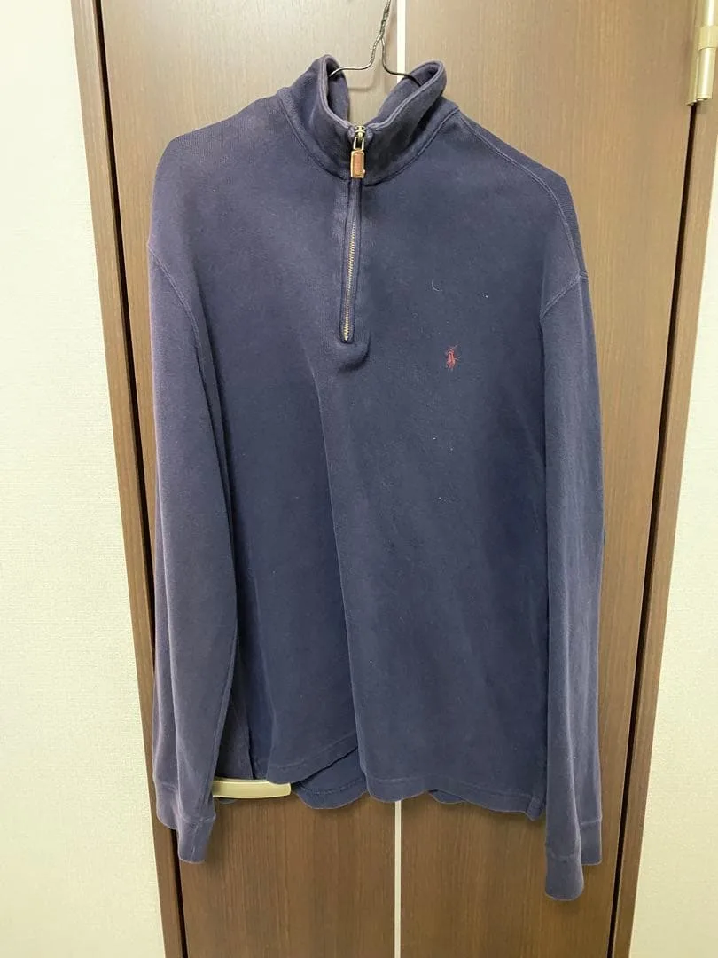 Polo by Ralph Lauren ハーフジップ ニット ネイビー