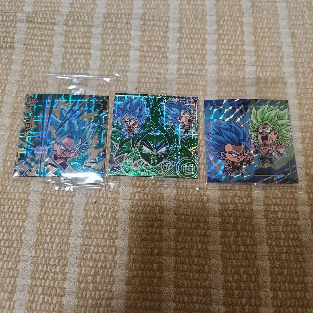 ドラゴンボール 超戦士シールウエハース 3枚セット