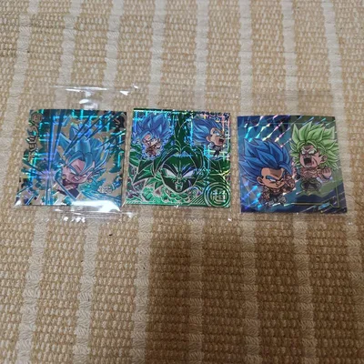 ドラゴンボール 超戦士シールウエハース 3枚セット