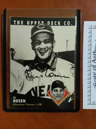 ■ MLB Al Rosen autograph auto サイン