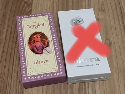 新品未使用 ohora ペディキュア ディズニー ラプンツェル フット
