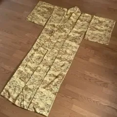 レディース 着物 山吹色