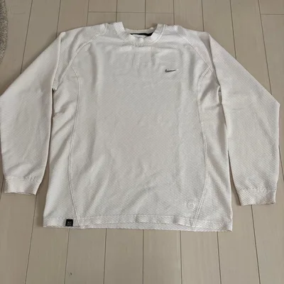 NIKE ゴルフ 長袖シャツ ホワイト