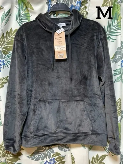 【新品】しまむら CLOSSHI ここちラボ メンズ プルパーカ Mサイズ
