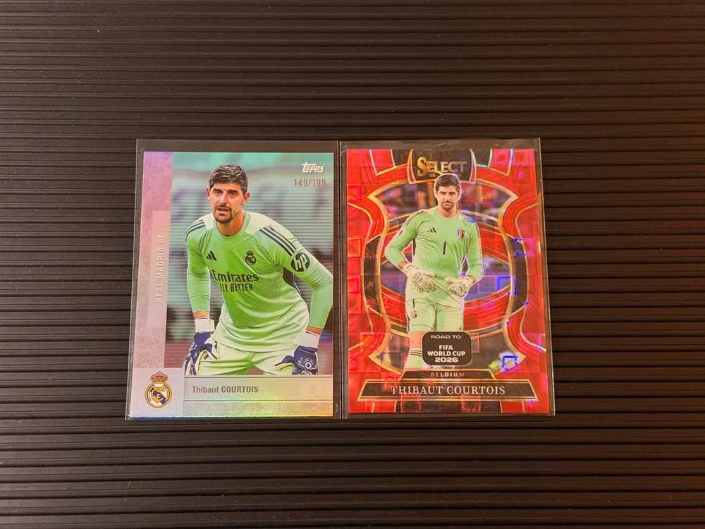 Thibaut Courtois トレーディングカード 2枚セット