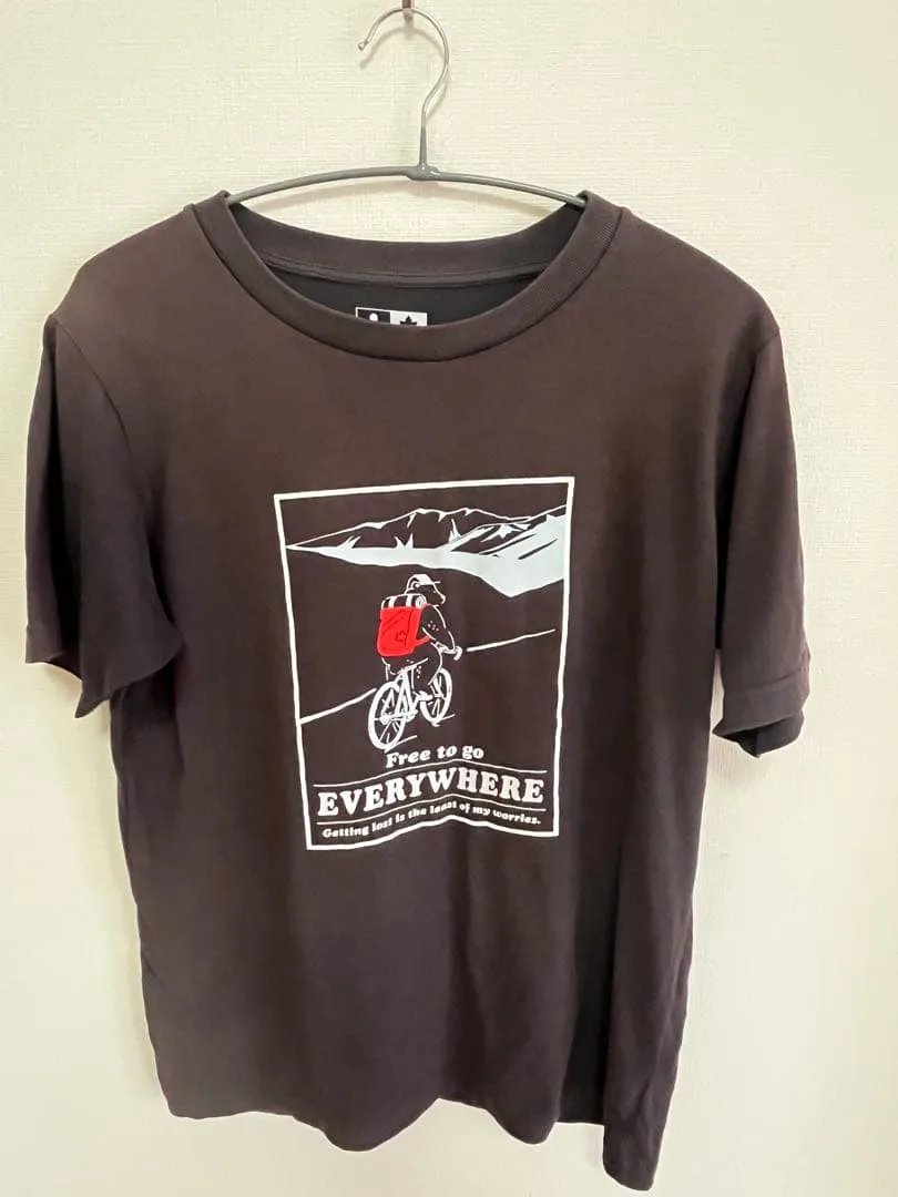 LOGOS Tシャツ ブラック アウトドア