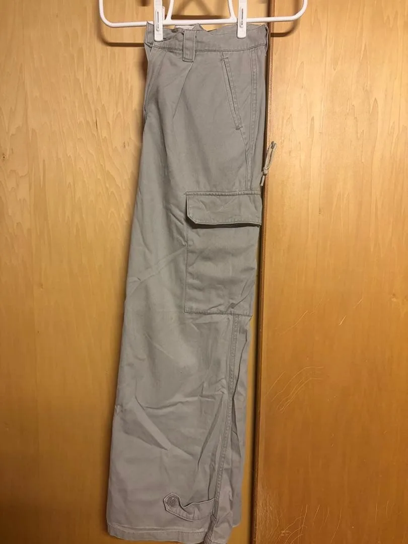 エマクローズ EMMA CLOTHES ワークパンツ グレー カーゴパンツ