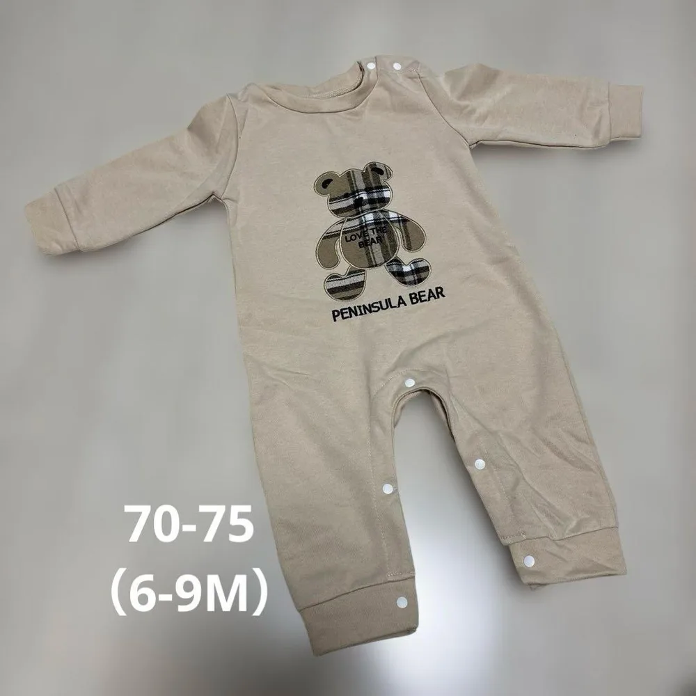 PENINSULA BEAR ベビー ロンパース ベージュ