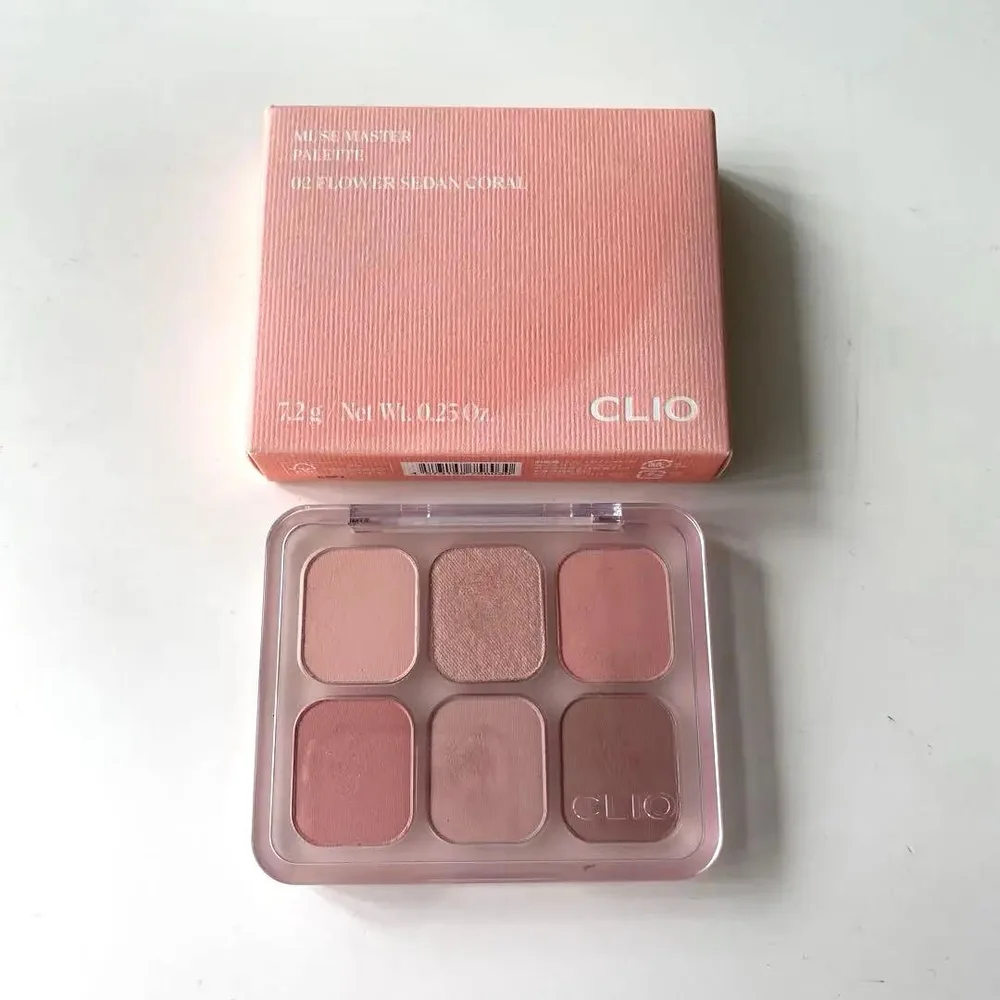 CLIO ミューズマスターパレット 02 フラワーセダンコーラル