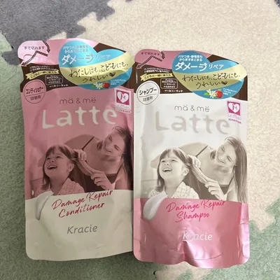 マー&ミー ラッテ ダメージリペア シャンプー&コンディショナー詰め替えセット