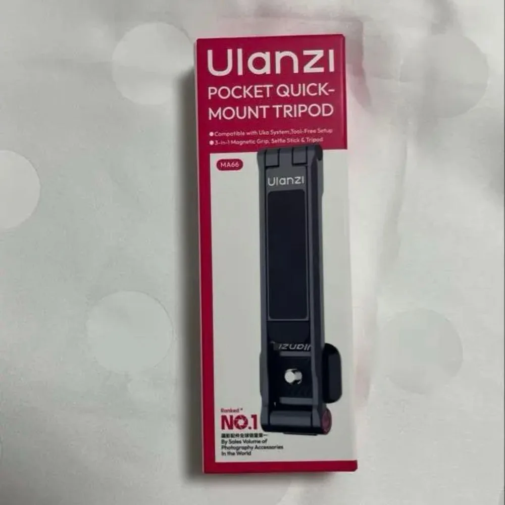 【開封のみ・未使用】Ulanzi MA66 ポケットクイックマウント三脚