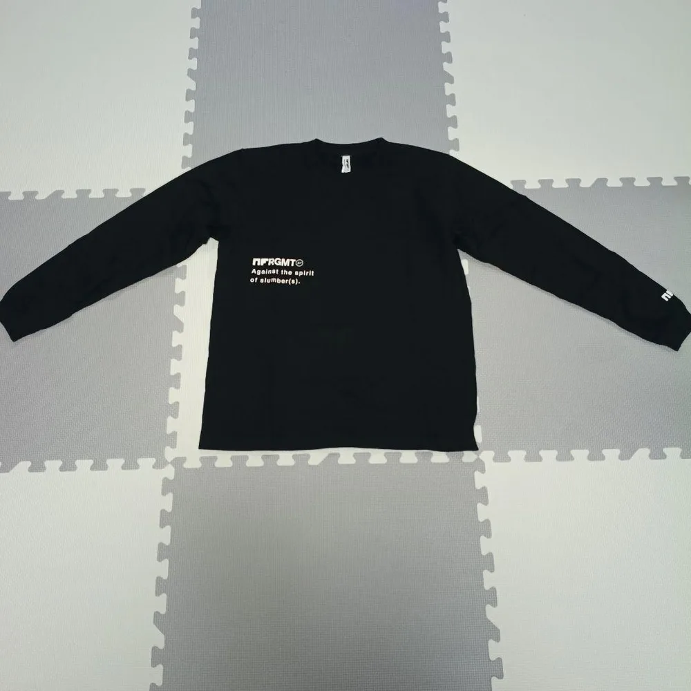 NFRGMT 限定 Tシャツ ブラック Mサイズ 長袖