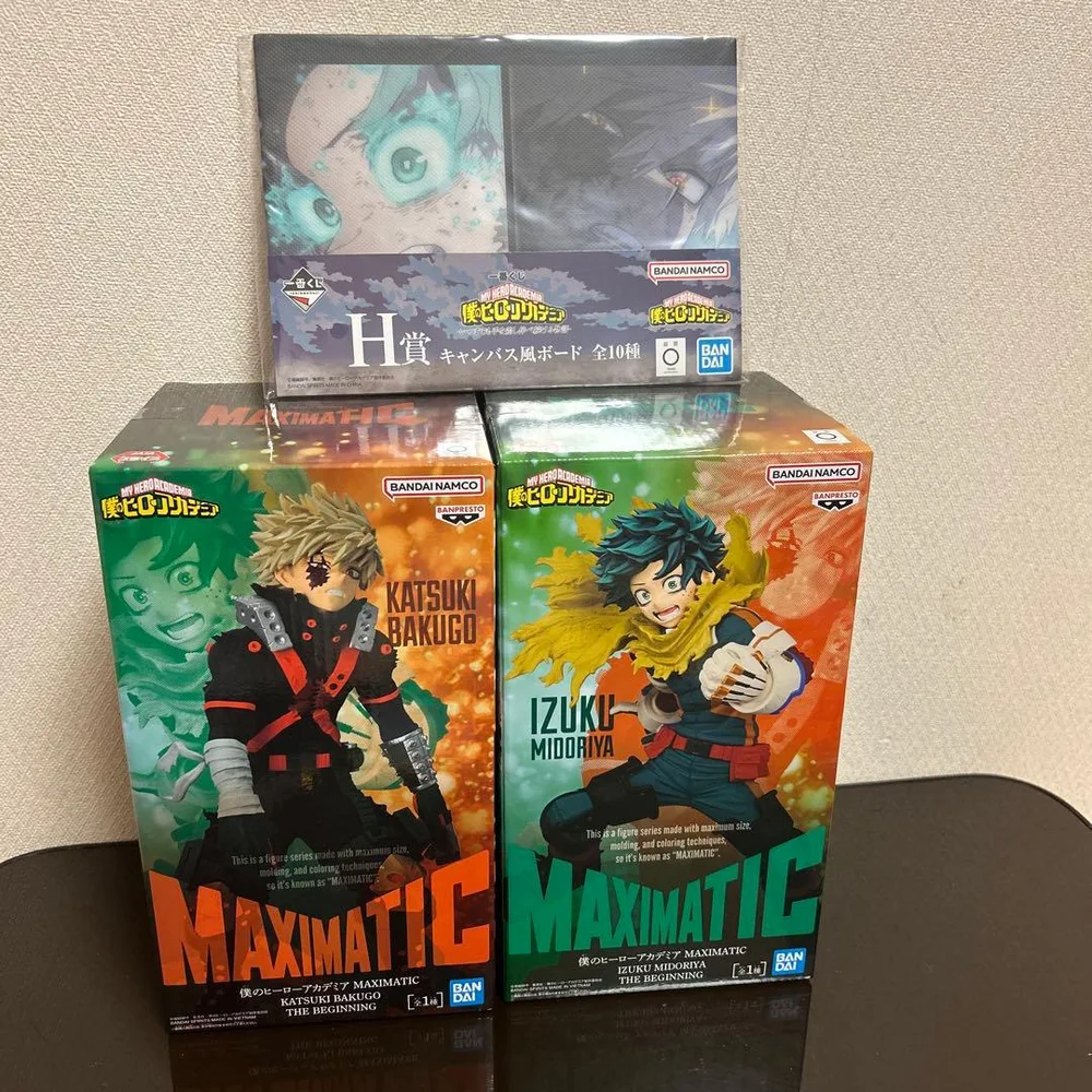 僕のヒーローアカデミア フィギュア キャンパスボード 3点セット