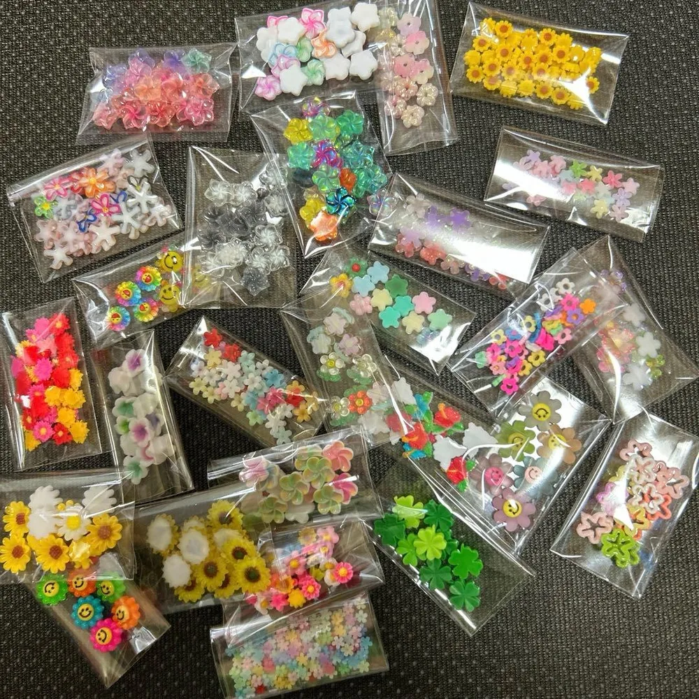 ネイルパーツ お花 フラワー 27袋
