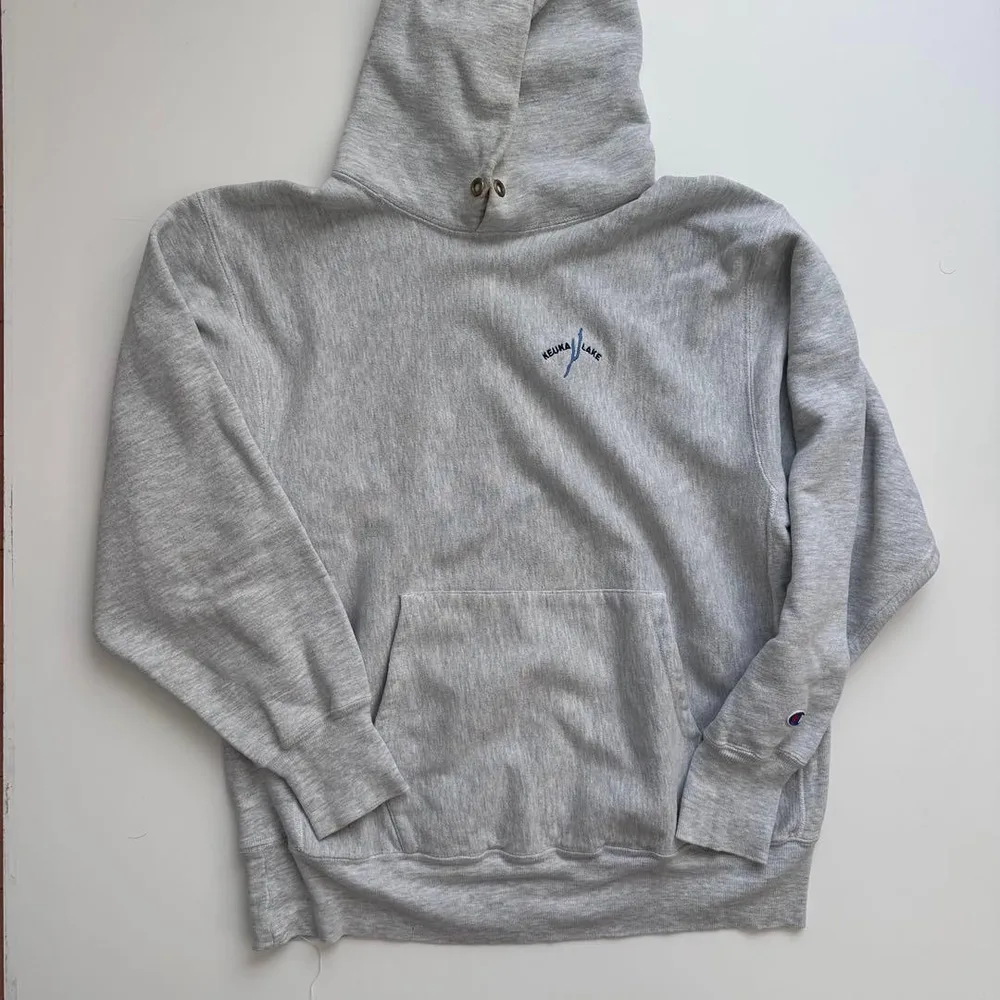 90s Champion リバースウィーブ パーカー グレー XL