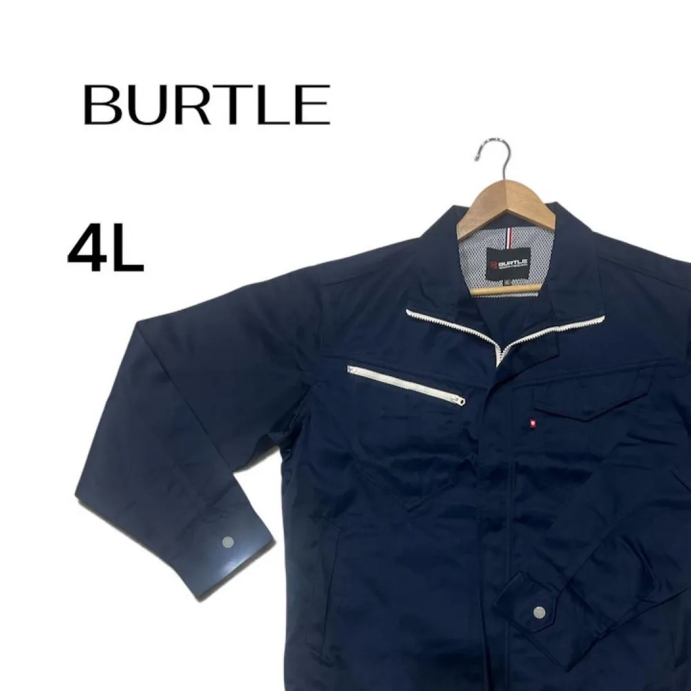 BURTLE バートル ジャケット ネイビー 4L