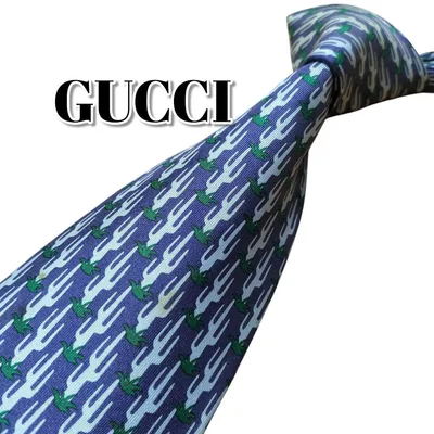 ★GUCCI★ グッチ ブルー系 総柄 イタリア製