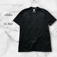 【adidas】アディダス 半袖メッシュTシャツ トレフォイルロゴ 黒 XO