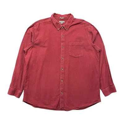 古着 Eddie Bauer 長袖シャツ シャモアクロスシャツ フランネルシャツ