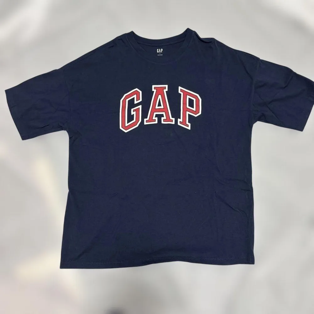 GAP Tシャツ ネイビー L