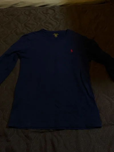 Polo Ralph Lauren 長袖Tシャツ ネイビー メンズ S