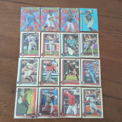 Topps Chrome MLB トレーディングカード 16枚セット