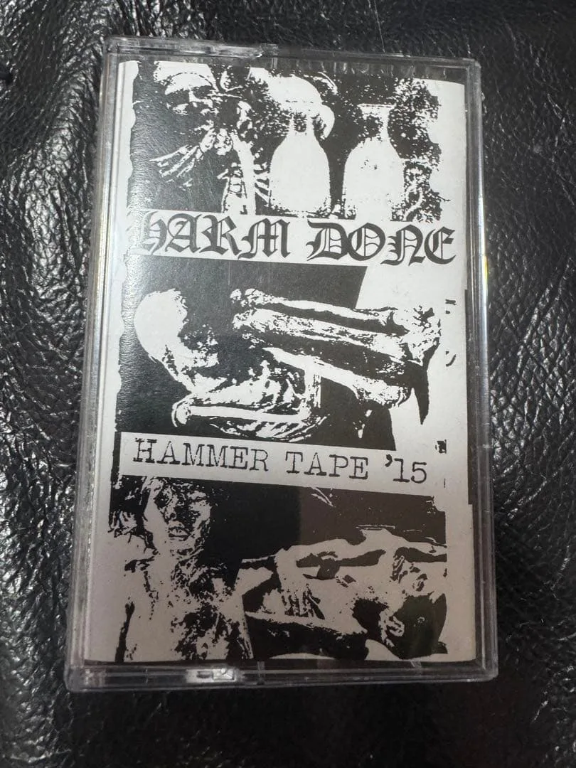 Rare HARM DONE Hammer tape '15 เทปฮาร์ดคอร์