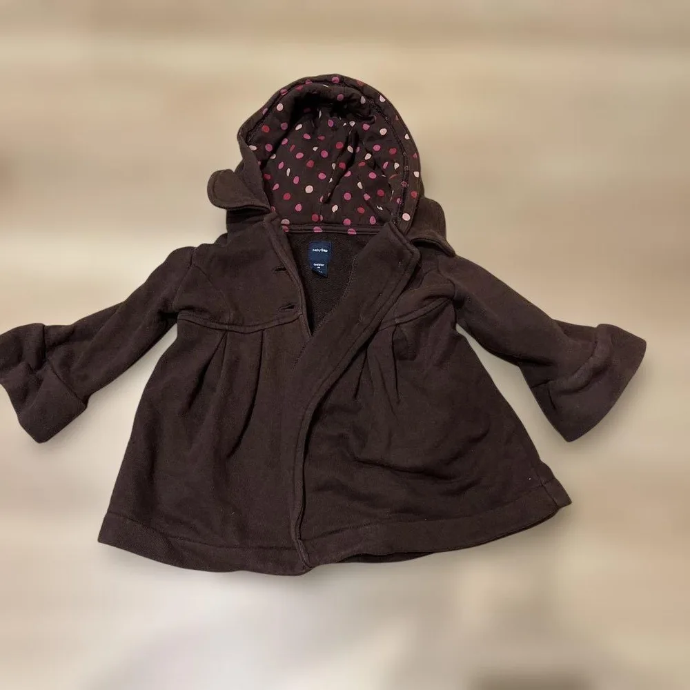 babyGap フード付きパーカー ブラウン 80cm