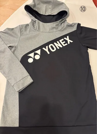(10) YONEX テニス パーカー SSサイズ