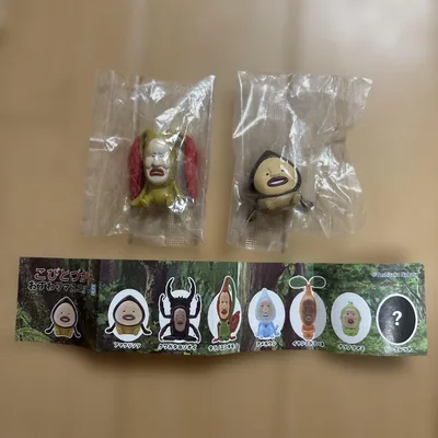 こびとずかん おすわりマスコット 5 ガチャ 2種セット シークレット