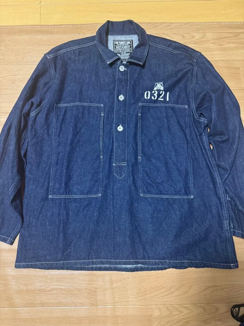 HYSTERIC GLAMOUR デニムシャツ プルオーバー
