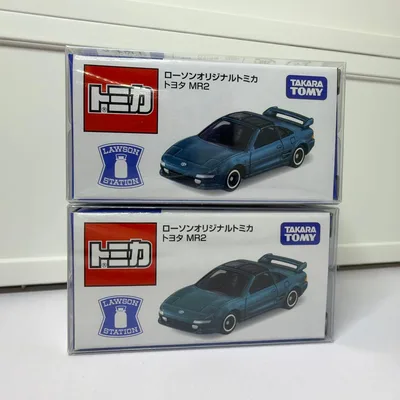 【新品未開封】ローソン トミカ トヨタ MR2 2台セット クリアケース付き