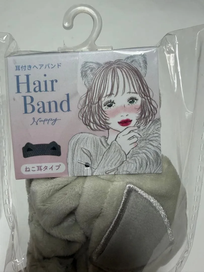 ねこ耳ヘアバンド