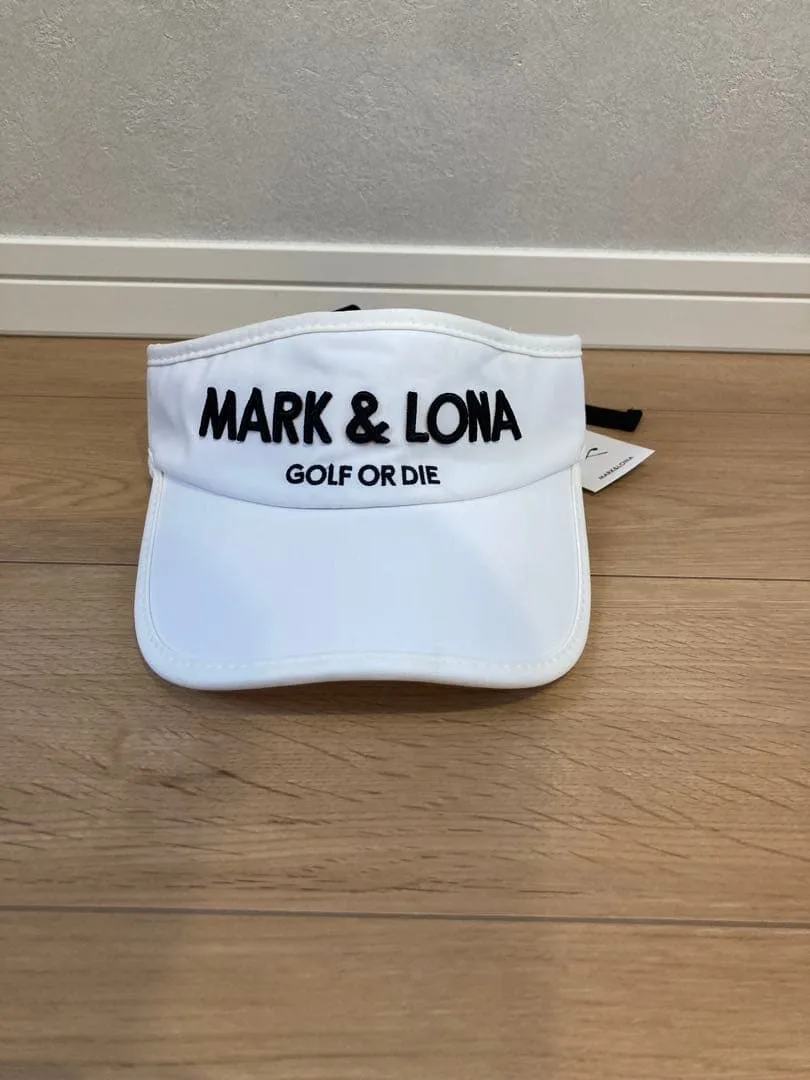 【即日発送】MARK & LONA サンバイザー ホワイト