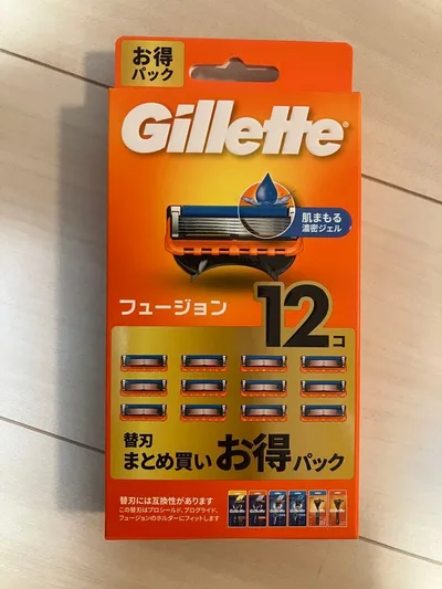 Gillette フュージョン 替刃12個入 お得パック