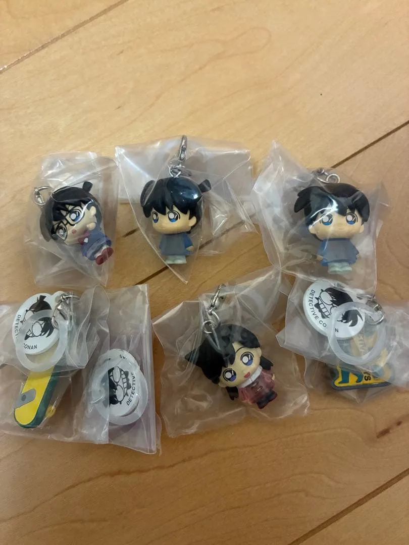 名探偵コナン めじるしアクセサリー3 コンプリート➕新一