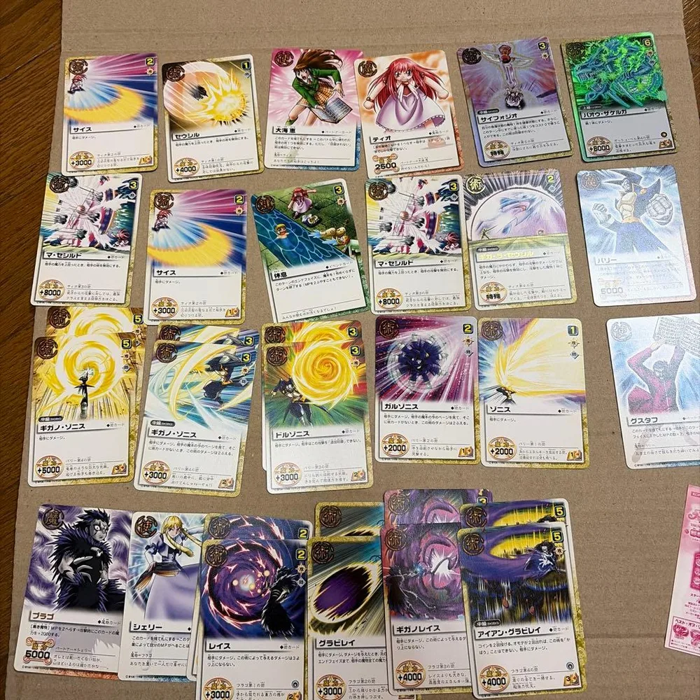 金色のガッシュベル トレーディングカード 大量セット