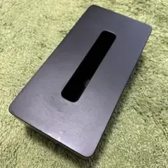 山崎実業 tower タワー ティッシュケース ボックス ブラック