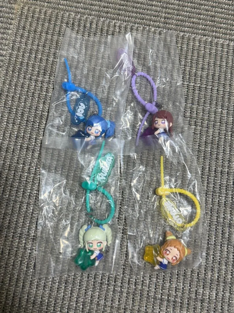 アイカツ! カラフルマルチチャーム 藤堂ユリカ&霧矢あおい&紫吹蘭&有栖川おとめ