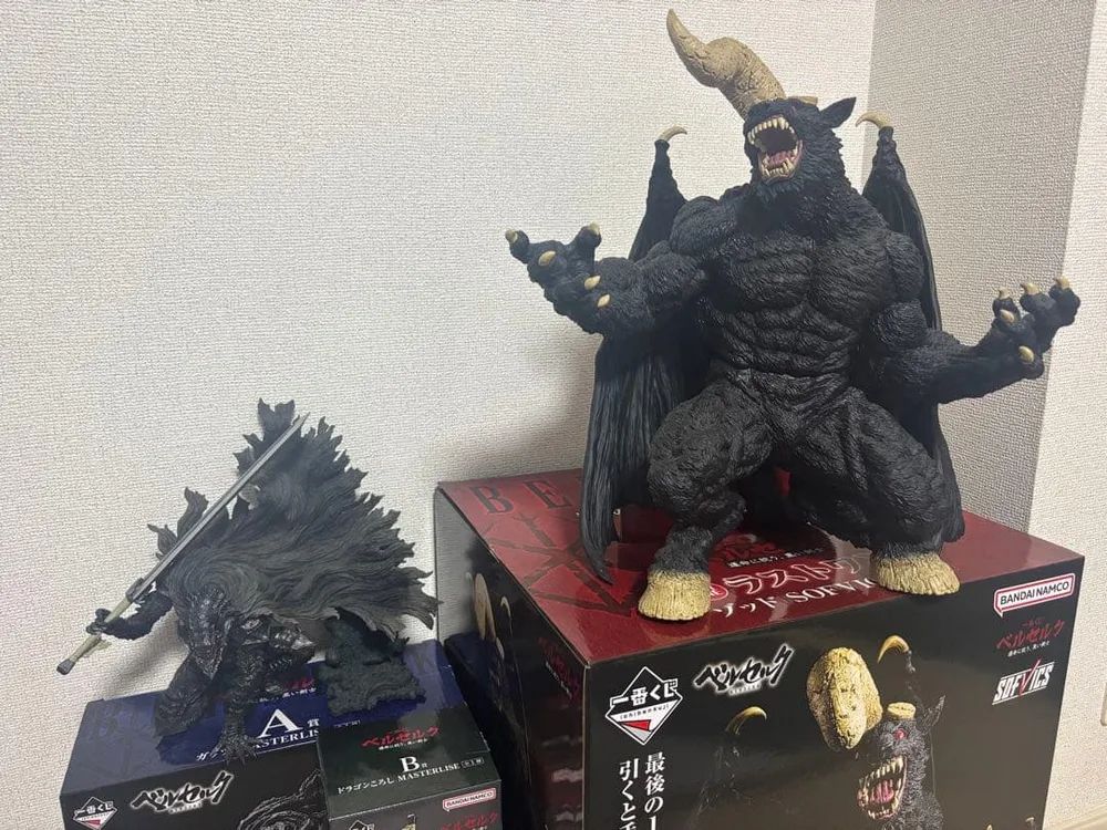一番くじ ベルセルク 運命に抗う、黒い剣士 ゾッド ガッツ ドラゴンころし