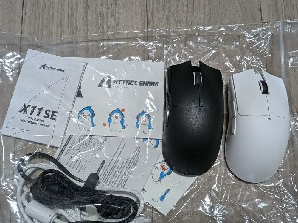 ATTACK SHARK X11SE 無線ゲーミングマウス 2個セット