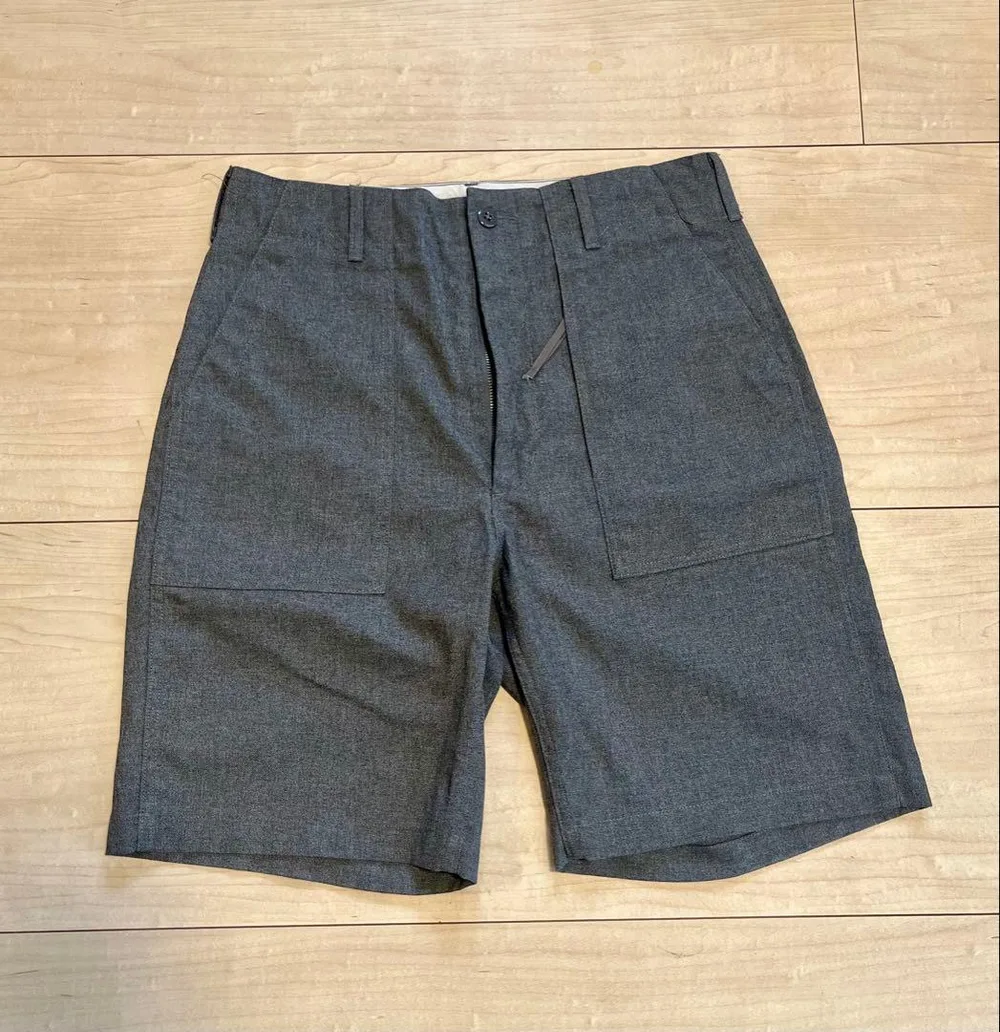 Engineered Garments ファティーグショーツ グレー